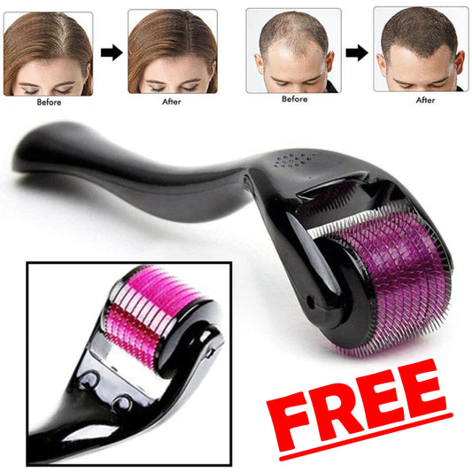 Batana Oil Pure Luxe Hair Boost Hair Growth Oil + Free Derma Roller