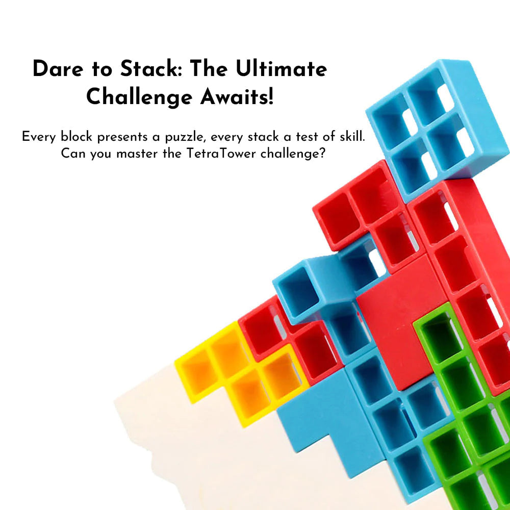 PREMIUM TETRA TOWER - Educational Blocks Toys For All Age